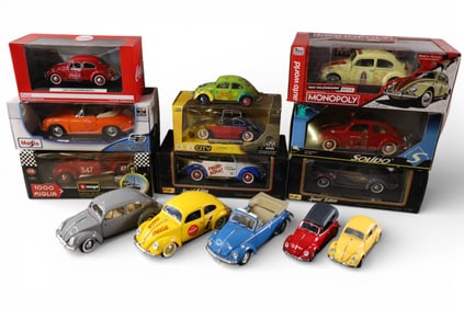 COLLECTION OF DIE CAST VOLKSWAGON