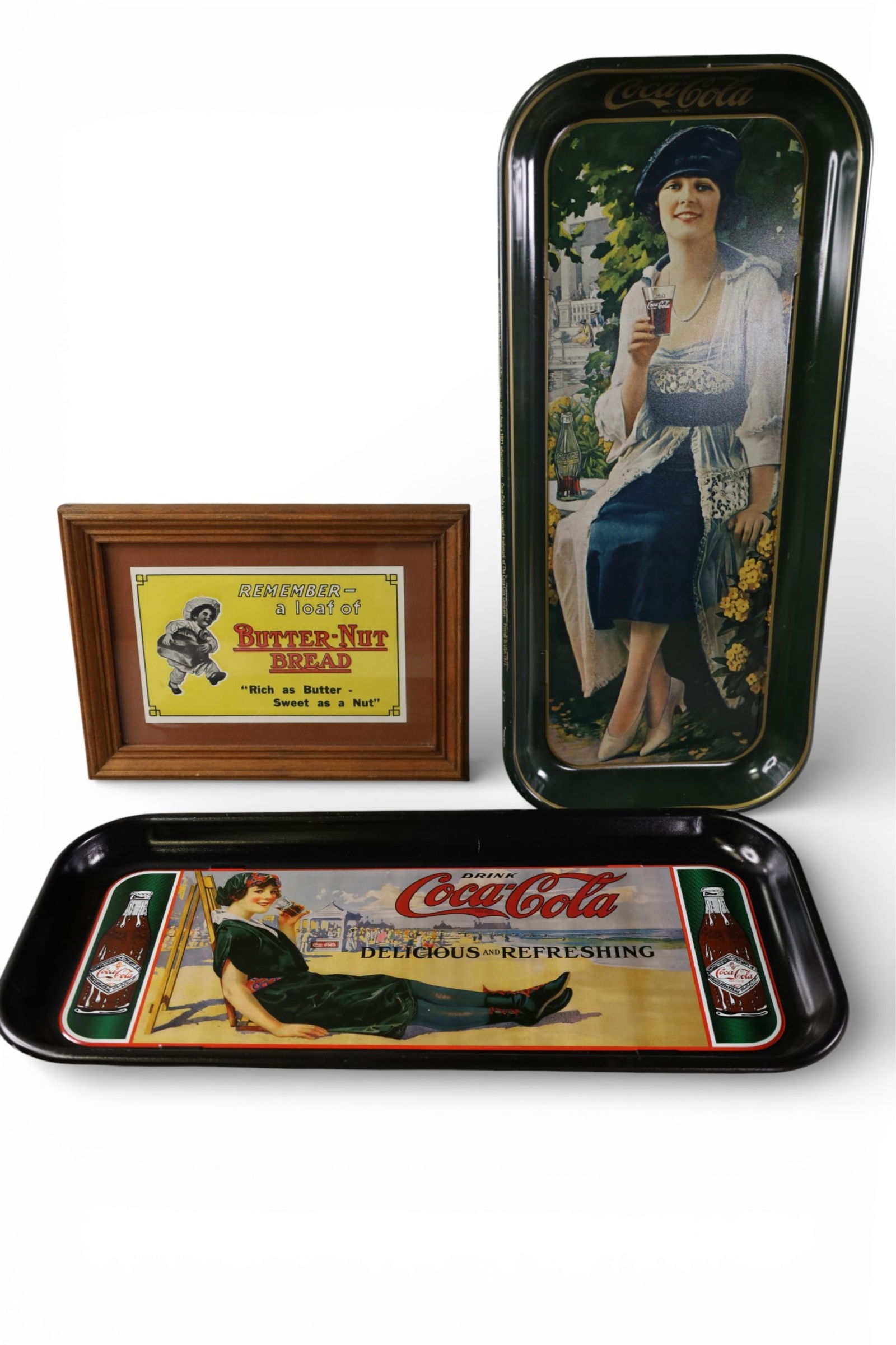 3 REPRODUCTION ADVERTISING ITEMS (1 of 4)