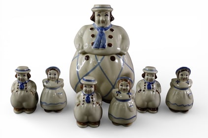 LOT OF SHAWNEE HAPPY DUTCH BOY