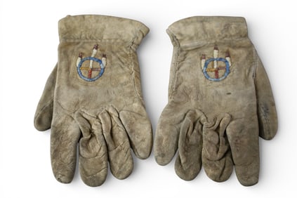 PAIR OF SIOUX LEATHER GLOVES