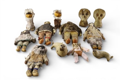 COLLECTION OF ALASKA INUIT DOLLS