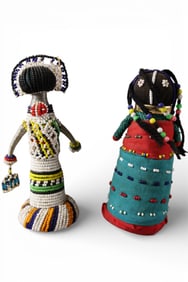 TWO FERTILITY DOLLS