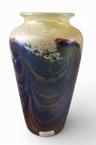 PHOENIX STUDIOS ART GLASS VASE