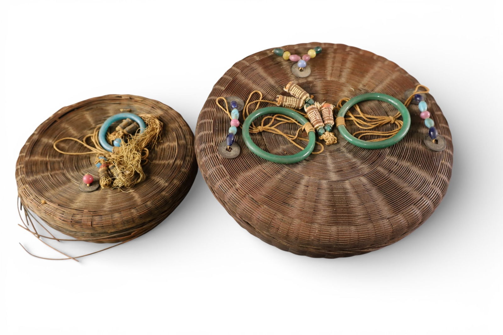 2 CHINESE SEWING BASKETS (1 of 3)