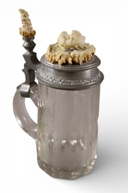 ETCHED CRYSTAL STEIN