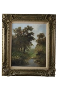 MOUNTAIN LANDSCAPE PAINTING