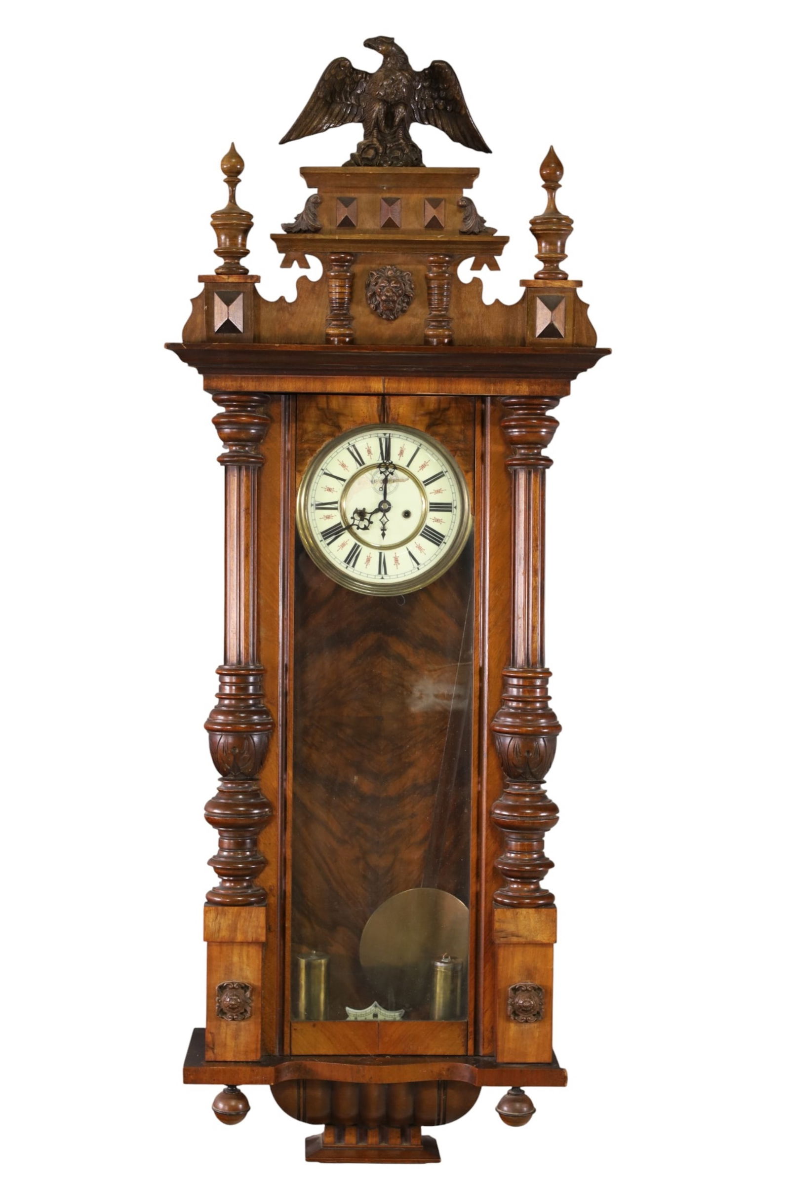 VIENNA REGULATOR WALL CLOCK (1 of 4)