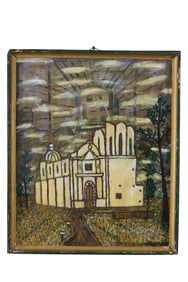 C.W. UNCLE HOWE OIL PAINTING