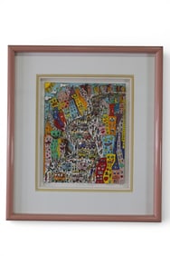 JAMES RIZZI "SPRING" 3D LITHOGRAPH