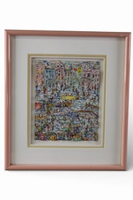 JAMES RIZZI "WINTER" 3D LITHOGRAPH