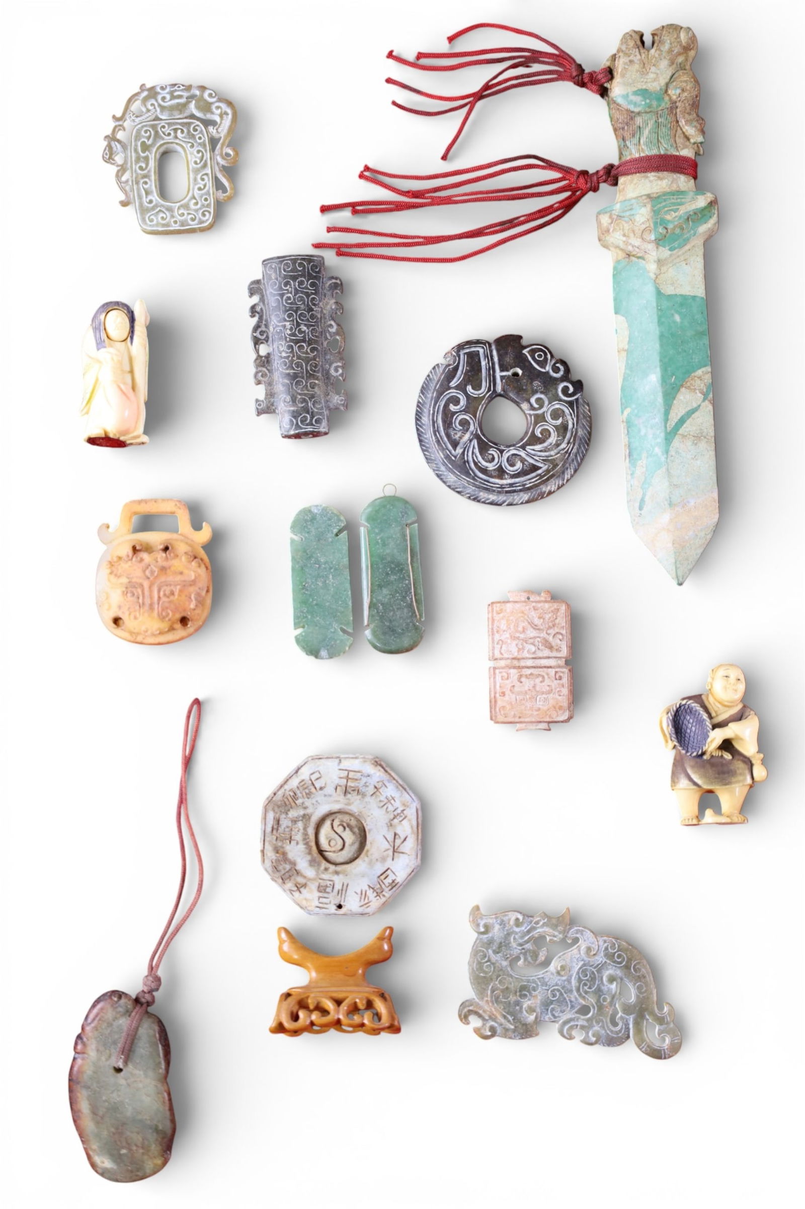 CHINESE ARTIFACTS: STONE AND BONE CHINESE ARTIFACTS