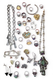 COLLECTION OF COSTUME JEWELRY