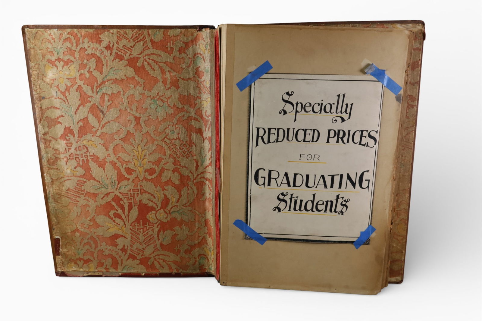 LARGE SALESMAN PHOTOBOOK: LARGE VICTORIAN PHOTOBOOK, DAMAGE TO BINDING. 16" x 22"