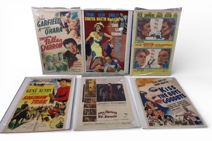 COLLECTION OF VINTAGE MOVIE POSTERS