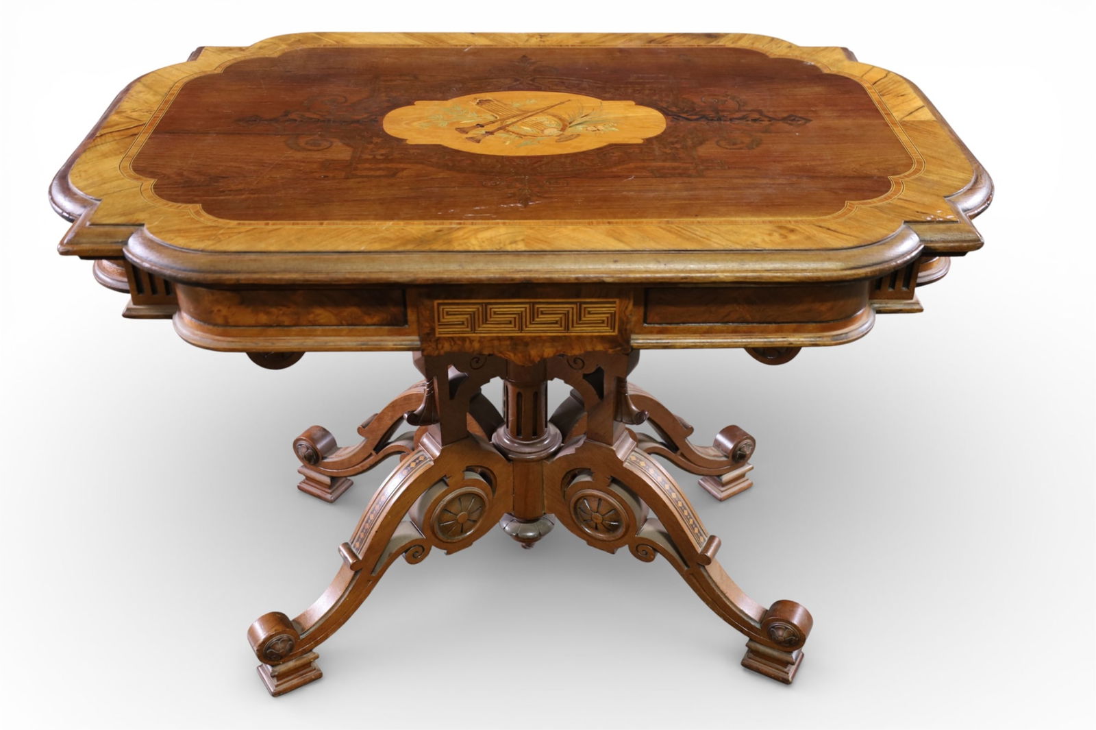 VICTORIAN PARLOR TABLE (1 of 6)