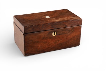 19TH CENTURY ENGLISH TEA CADDY