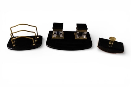 3 PIECE DESK SET