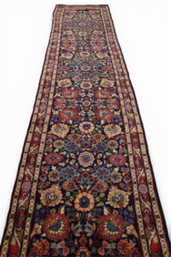 APPROX 13' x 2' 9" WOOL RUG