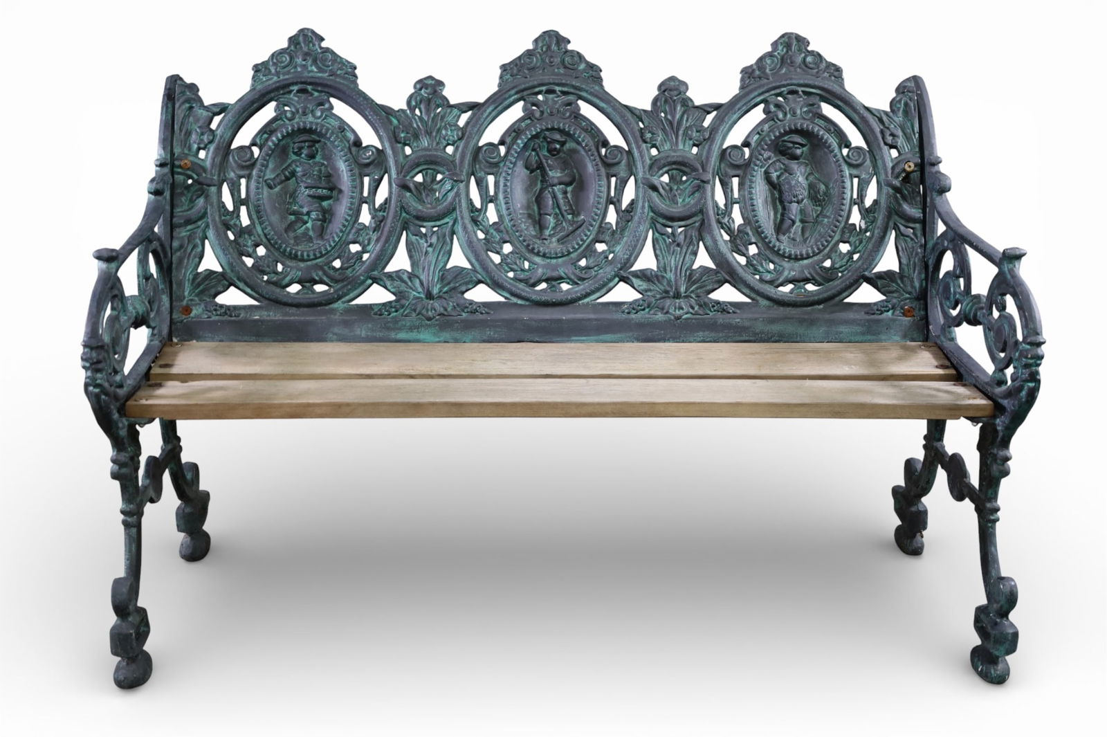 VICTORIAN STYLE GARDEN BENCH (1 of 3)