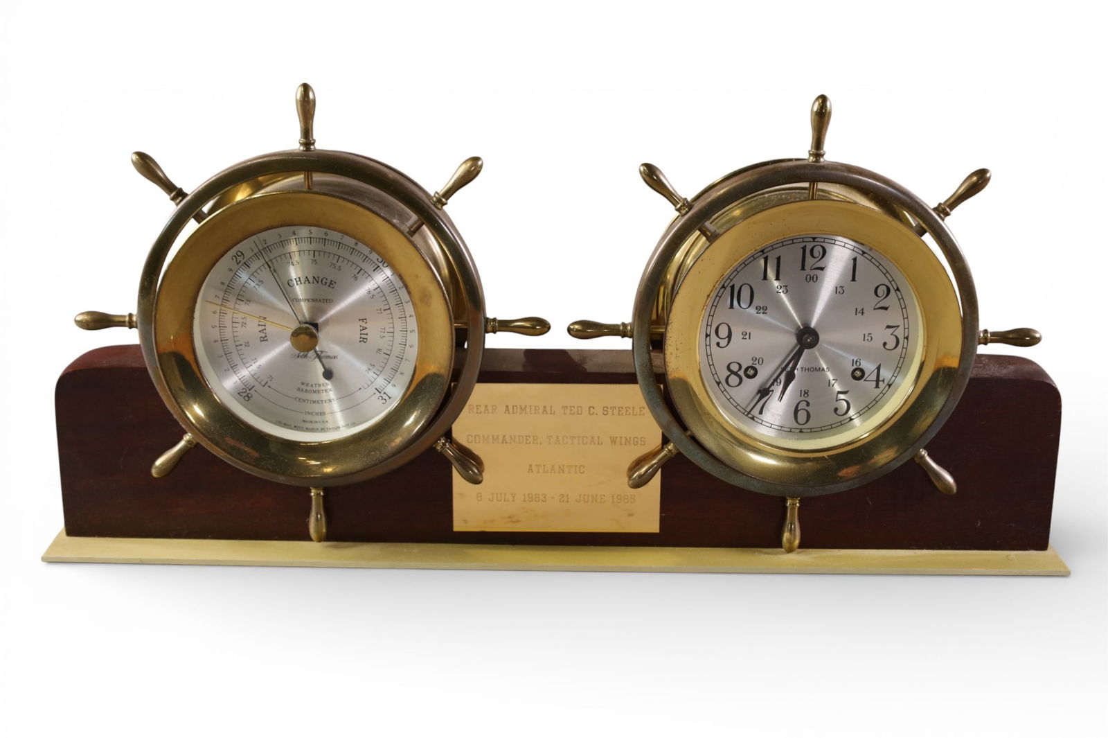 SETH THOMAS SHIP'S CLOCK (1 of 5)