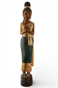 THAI WOODEN FIGURE