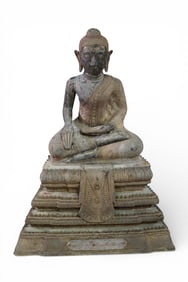 LARGE BRONZE THAI STATUE