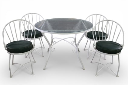 VINTAGE METAL PATIO SET