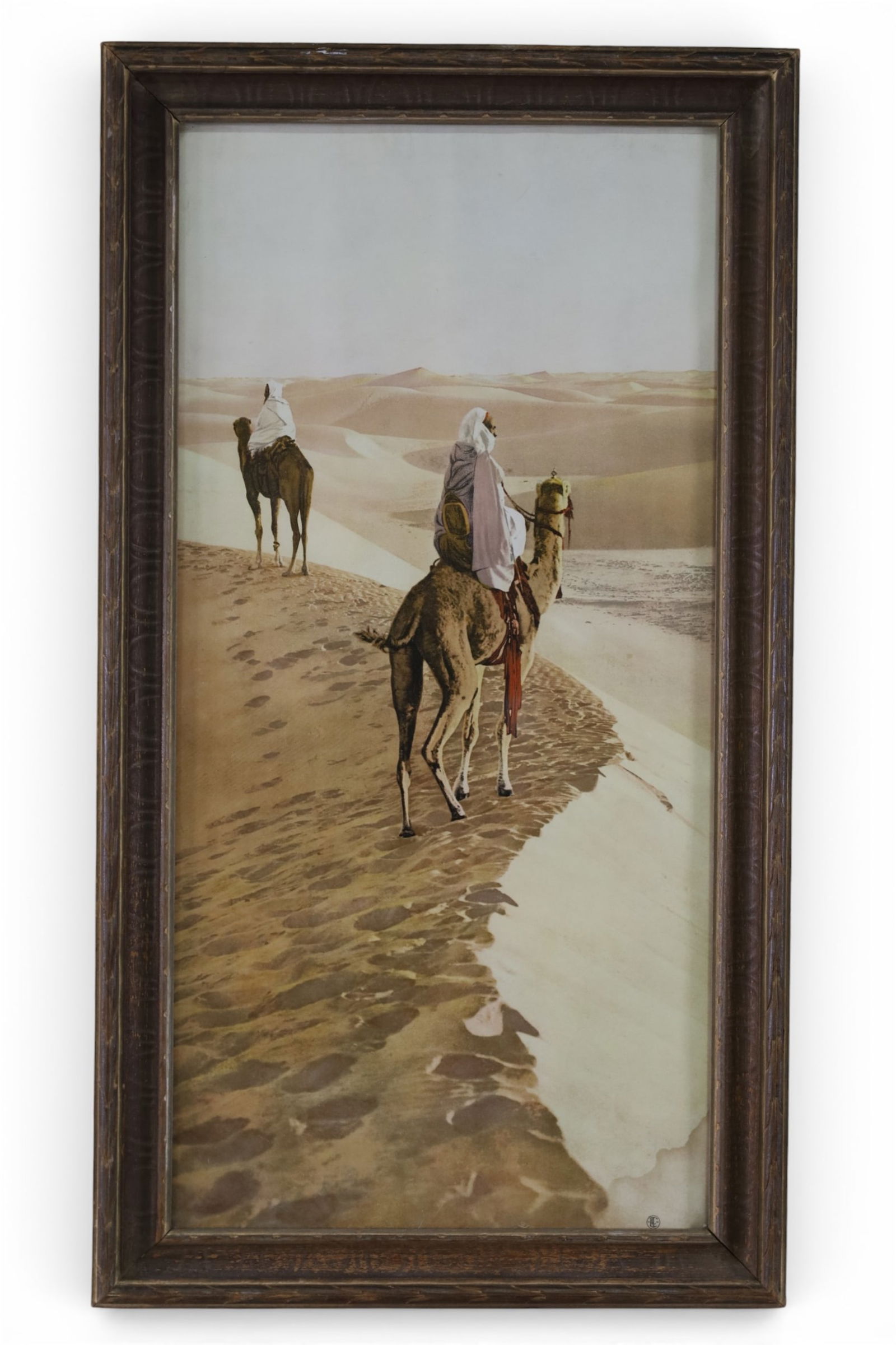 DESERT CAMEL SCENE PRINT (1 of 2)