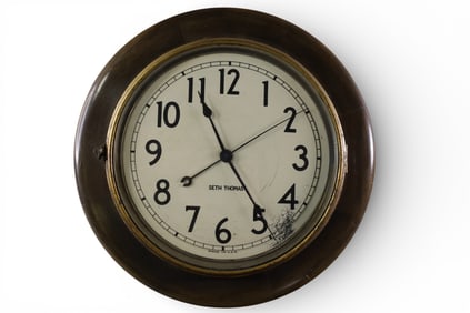 SETH THOMAS SCHOOL CLOCK