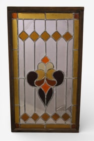 STAINED GLASS WINDOW (AS IS)