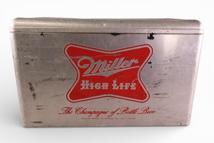 MILLER HIGH LIFE METAL COOLER
