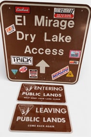 3 EL MIRAGE SIGNS