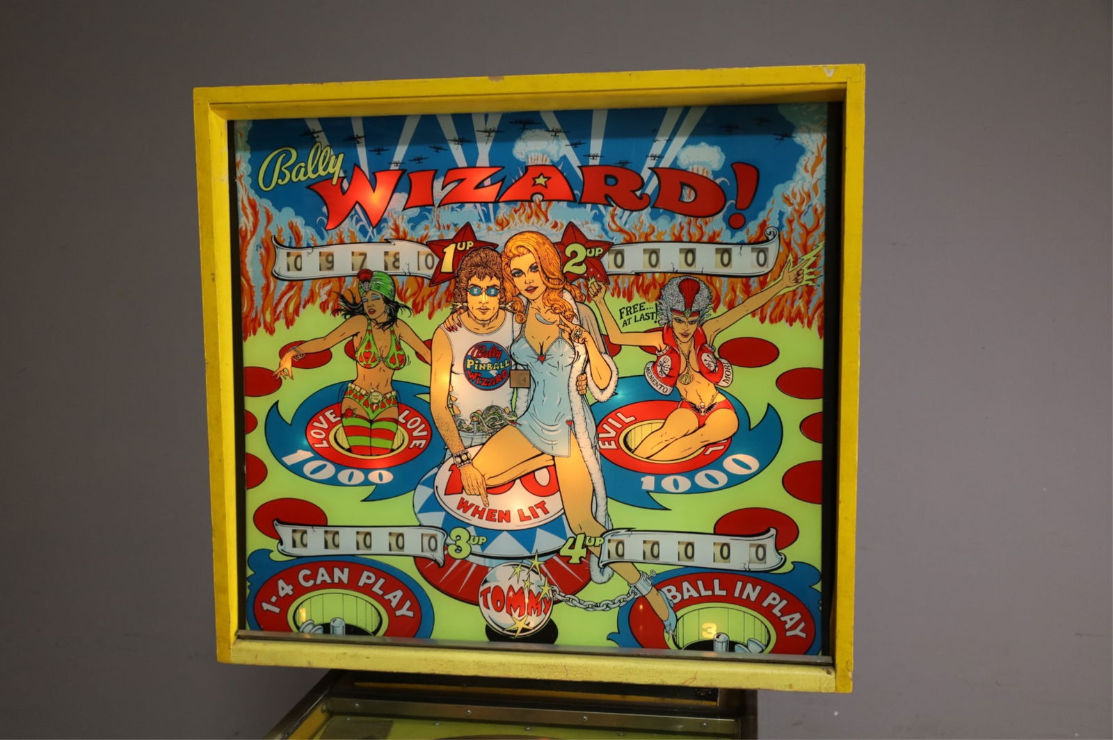 BALLY WIZARD PINBALL MACHINE - 2