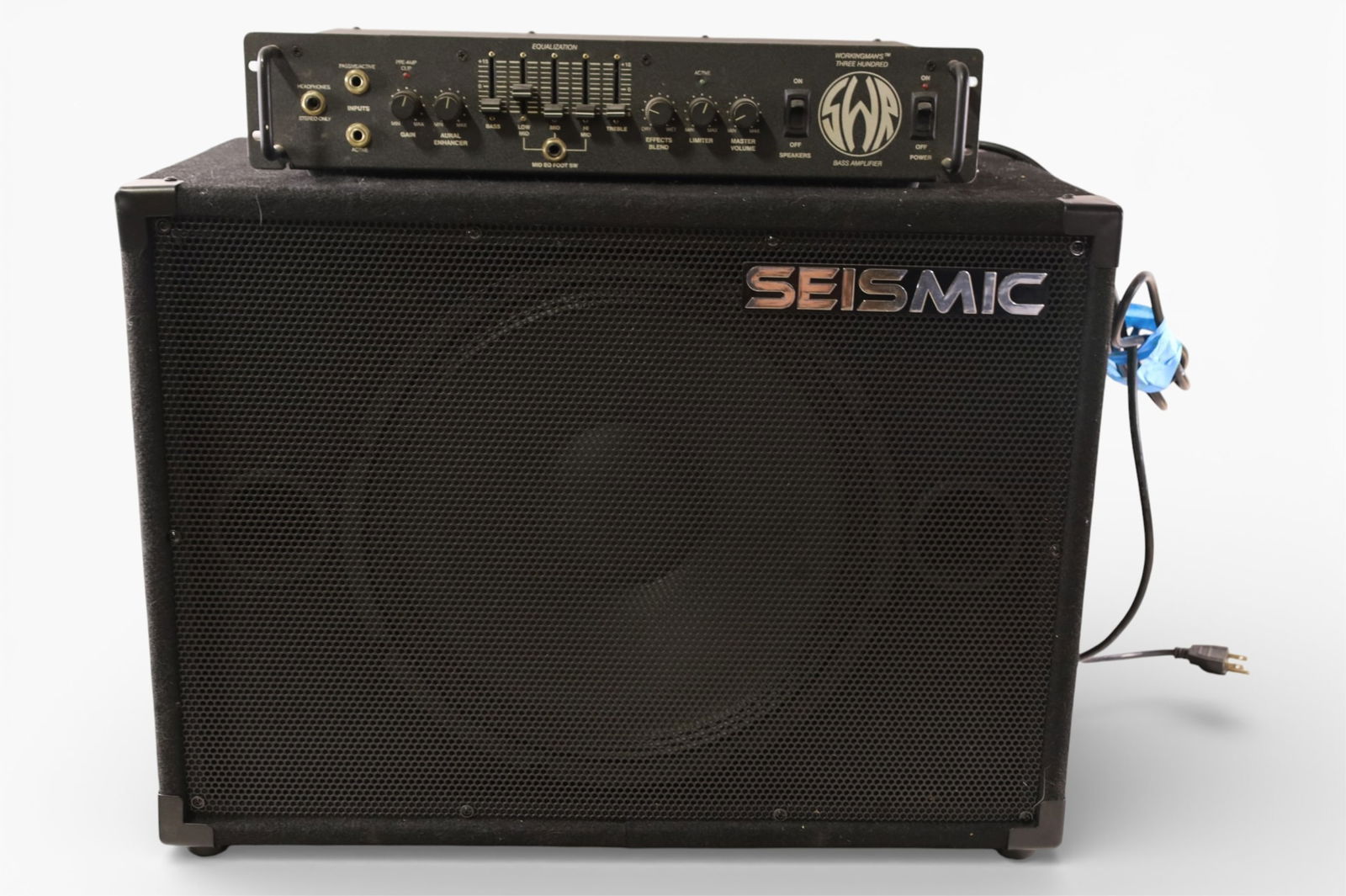 WORKINGMAN'S 300 BASS AMP & SEISMIC SPEAKER (1 of 4)