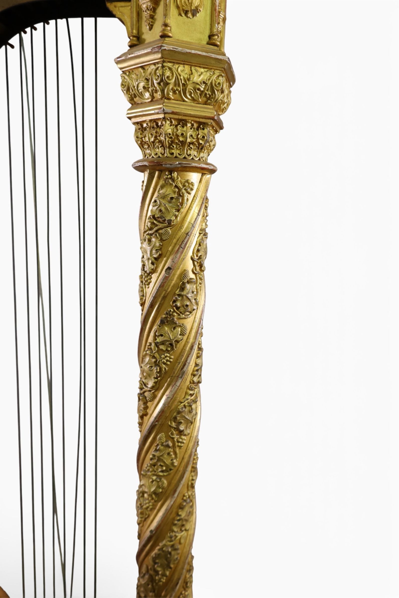 GOTHIC REVIVAL HARP - 3