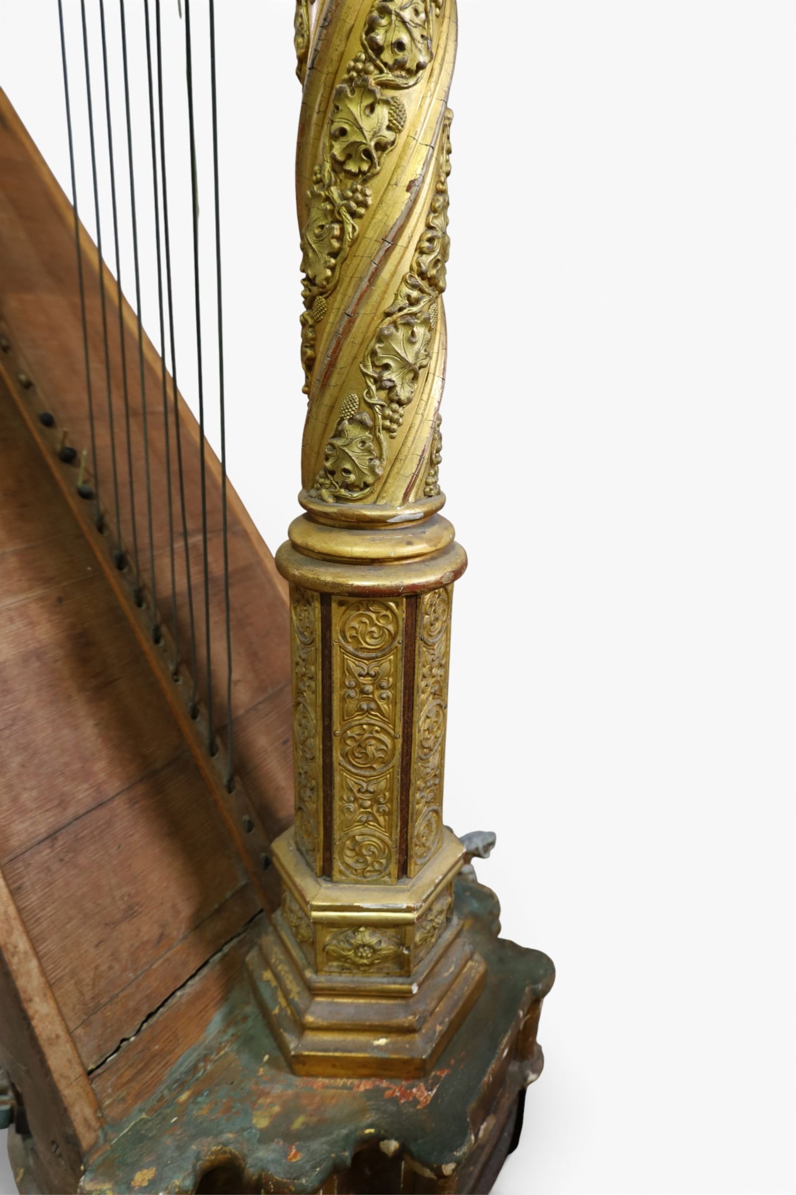 GOTHIC REVIVAL HARP - 4