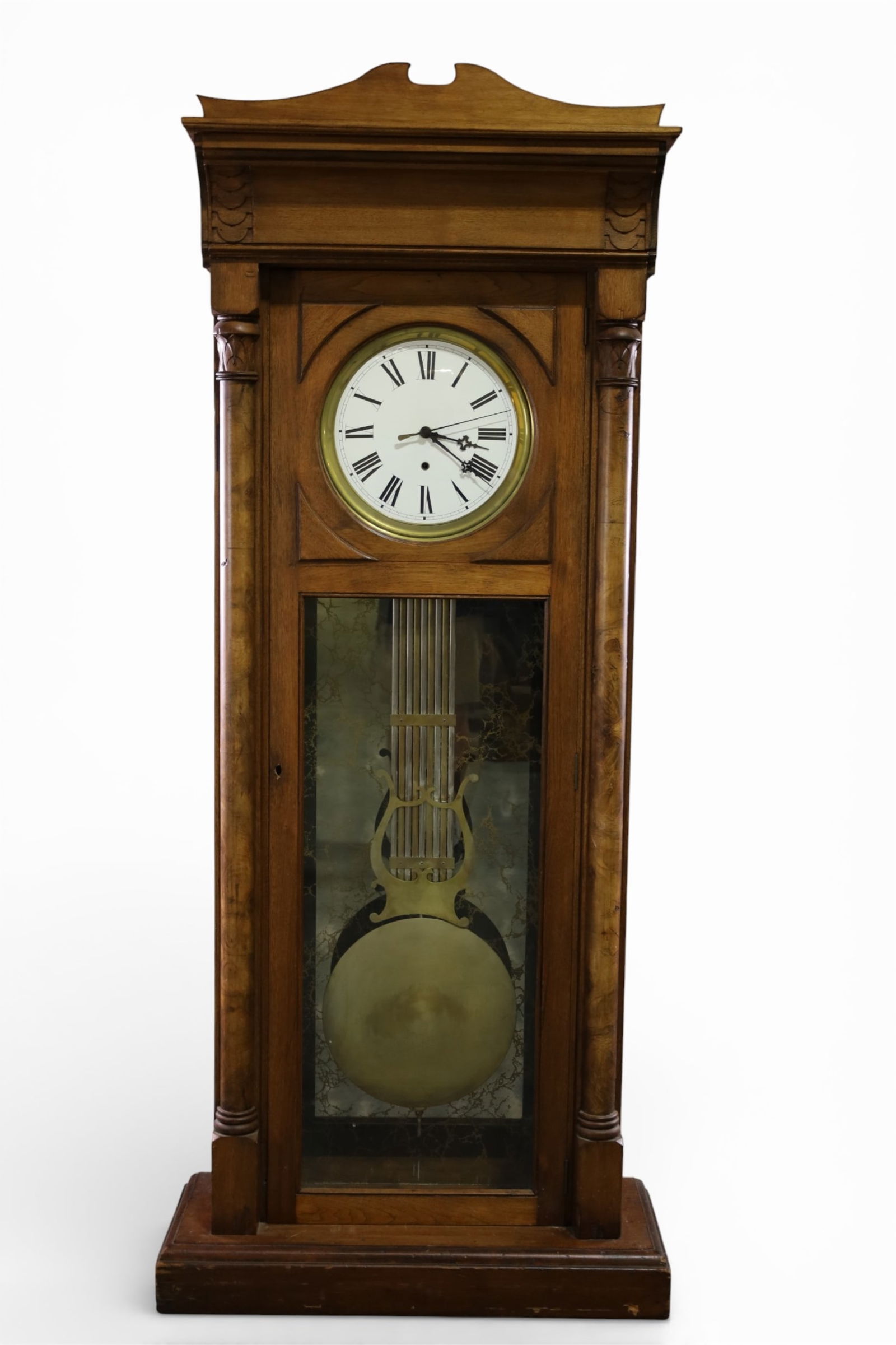 TALL CASE PENDULUM CLOCK (1 of 3)
