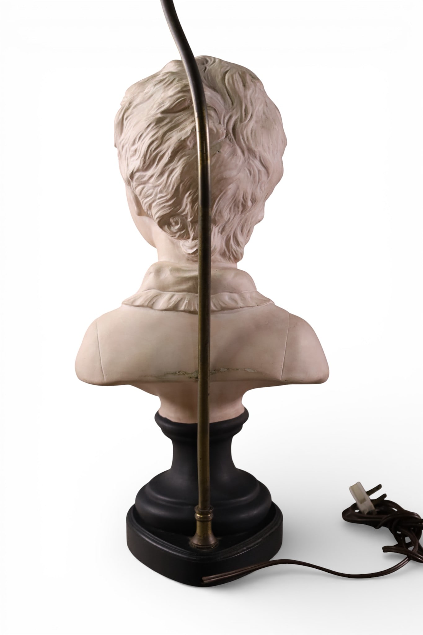 BISQUE BUST LAMP - 3