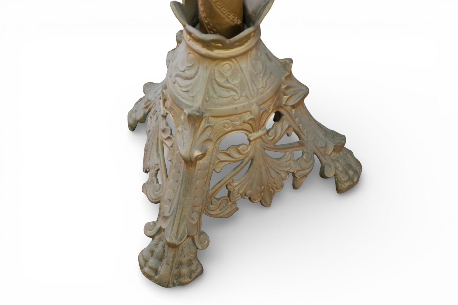 ANTIQUE CANDLE STAND - 2