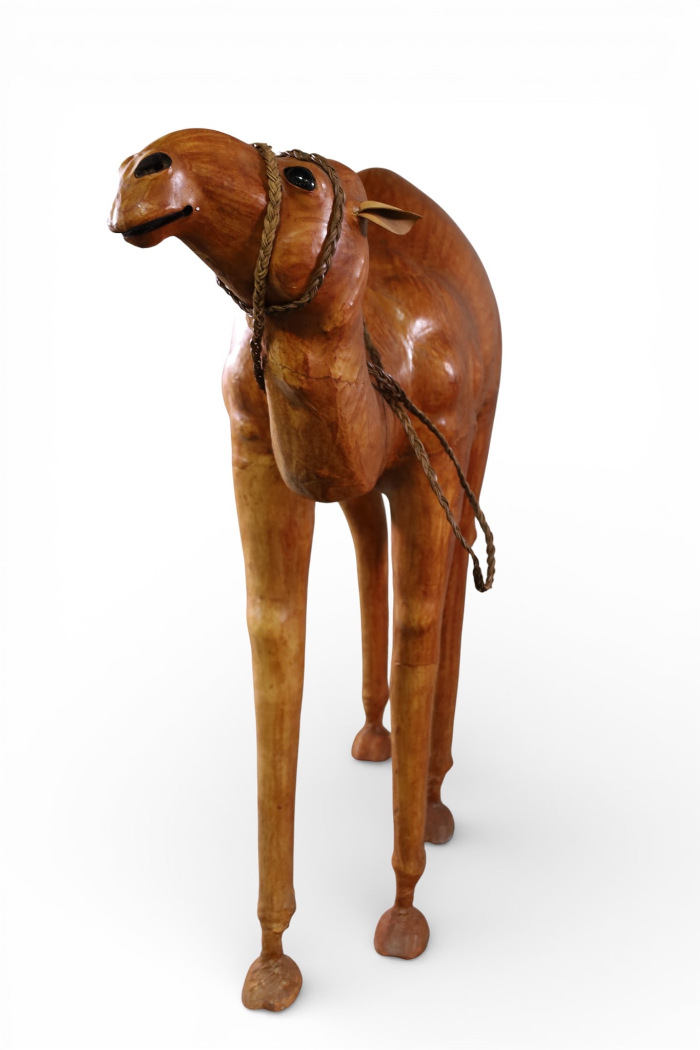 LARGE LEATHER CAMEL - 2