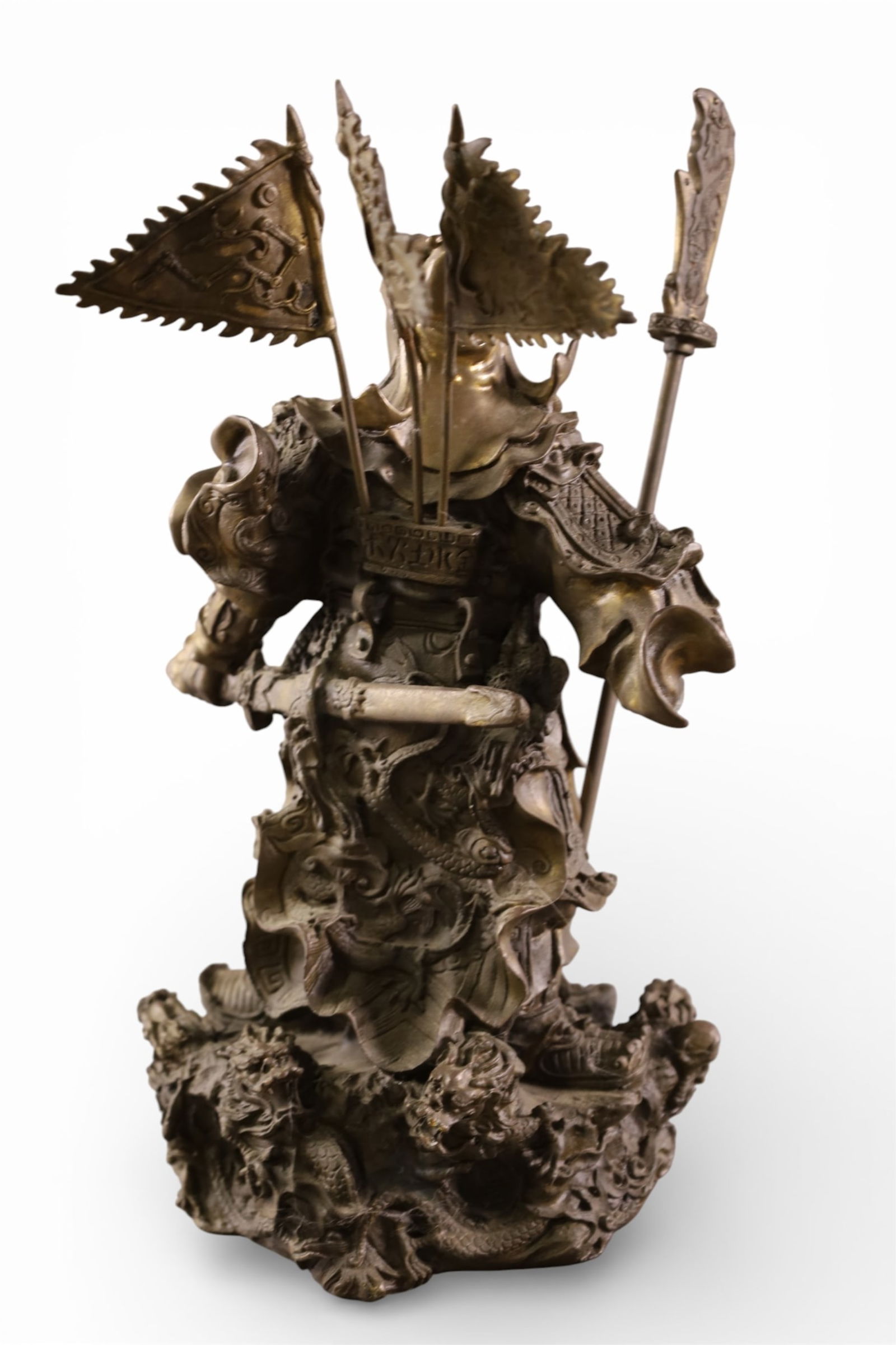 BRONZE WARRIOR FIGURE - 2