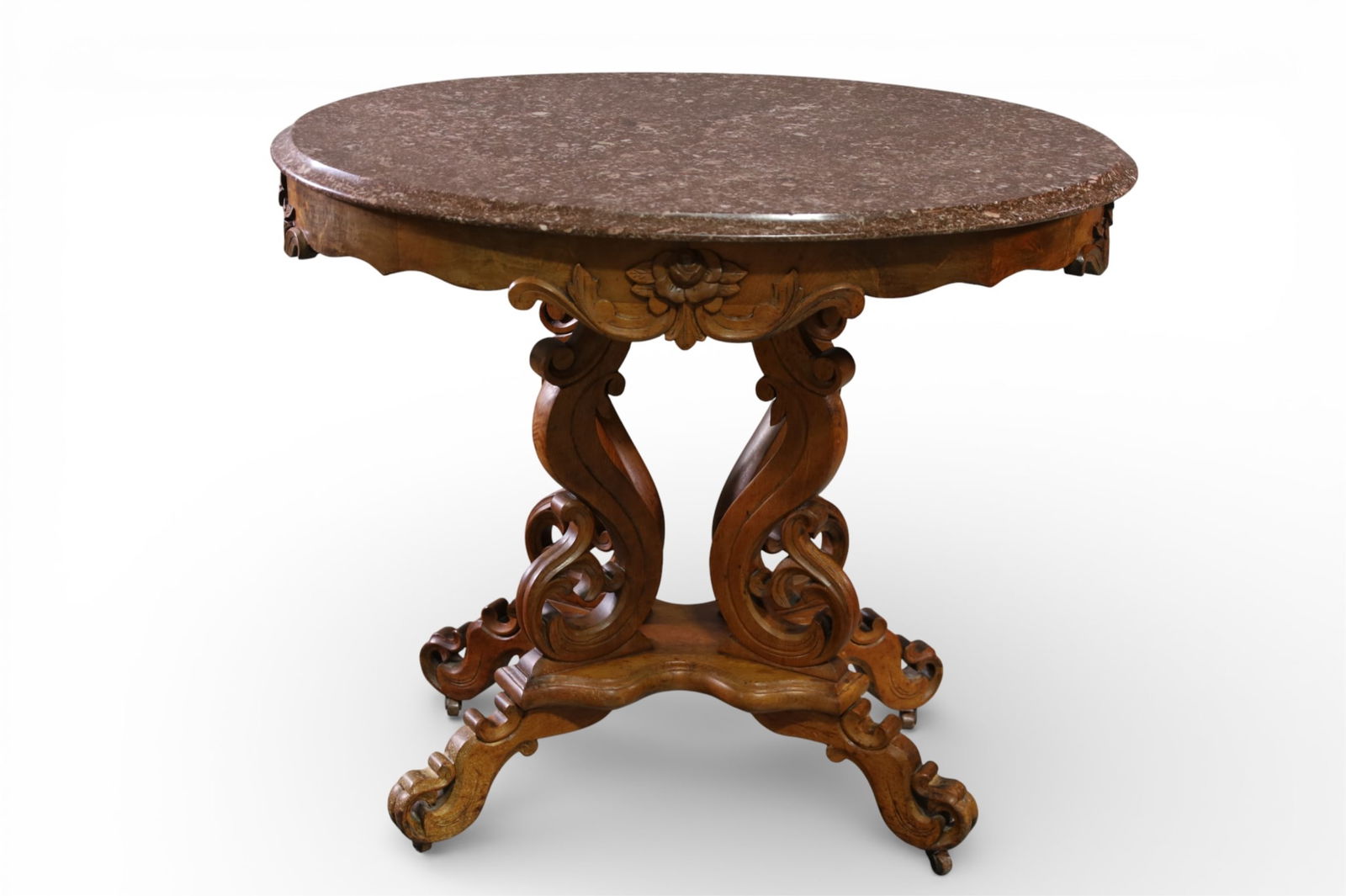 FANCY VICTORIAN PARLOR TABLE (1 of 3)