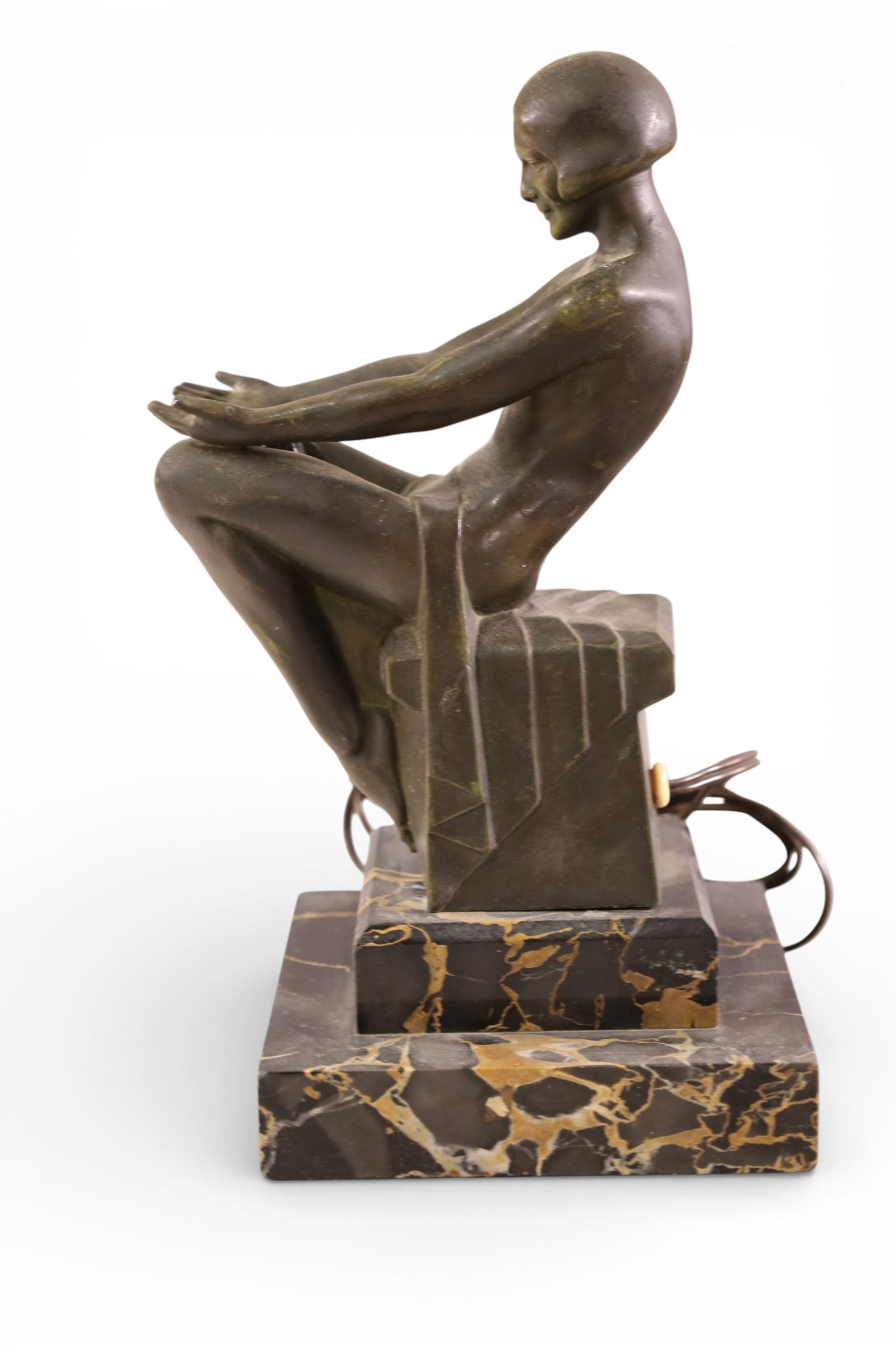 FRENCH ART DECO TABLE LAMP - 3