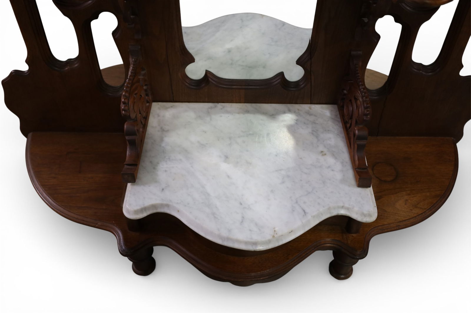 LARGE VICTORIAN ETAGERE - 5