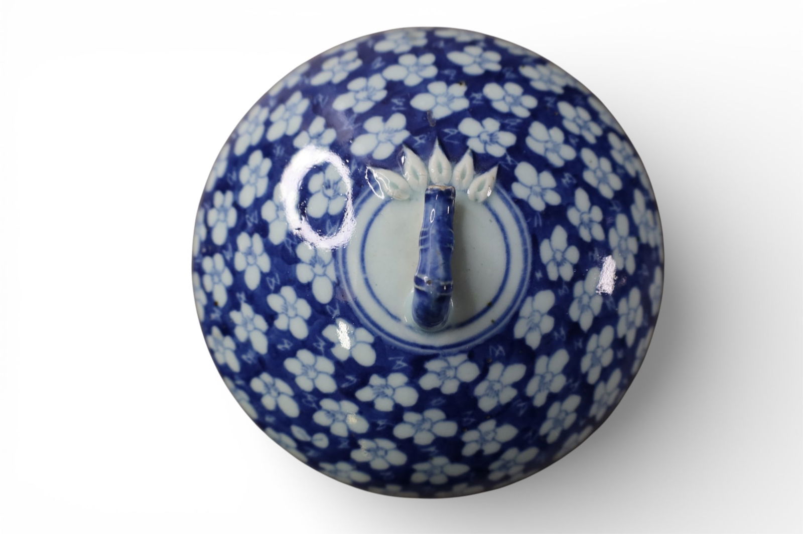 CHINESE COVERED JAR - 8