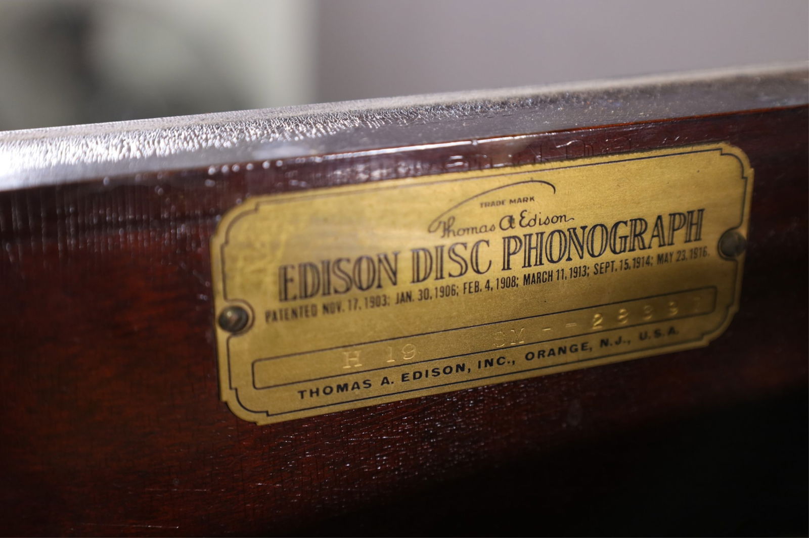EDISON PHONOGRAPH - 3