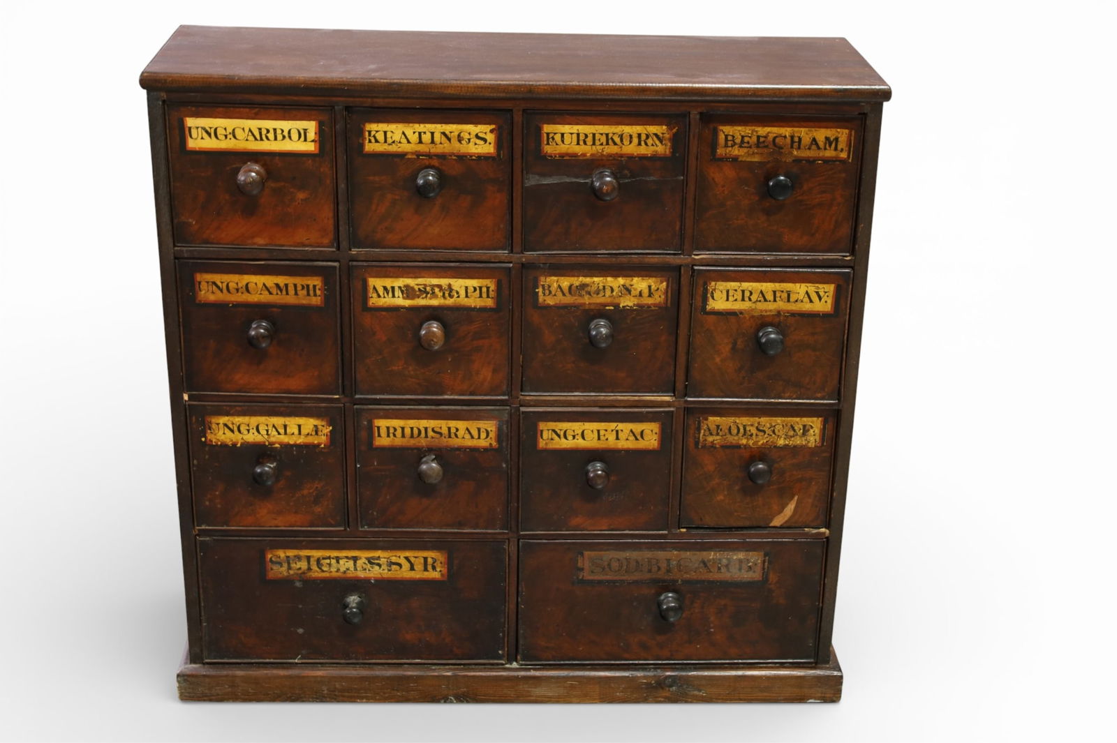 19TH CENTURY APOTHECARY CABINET (1 of 4)