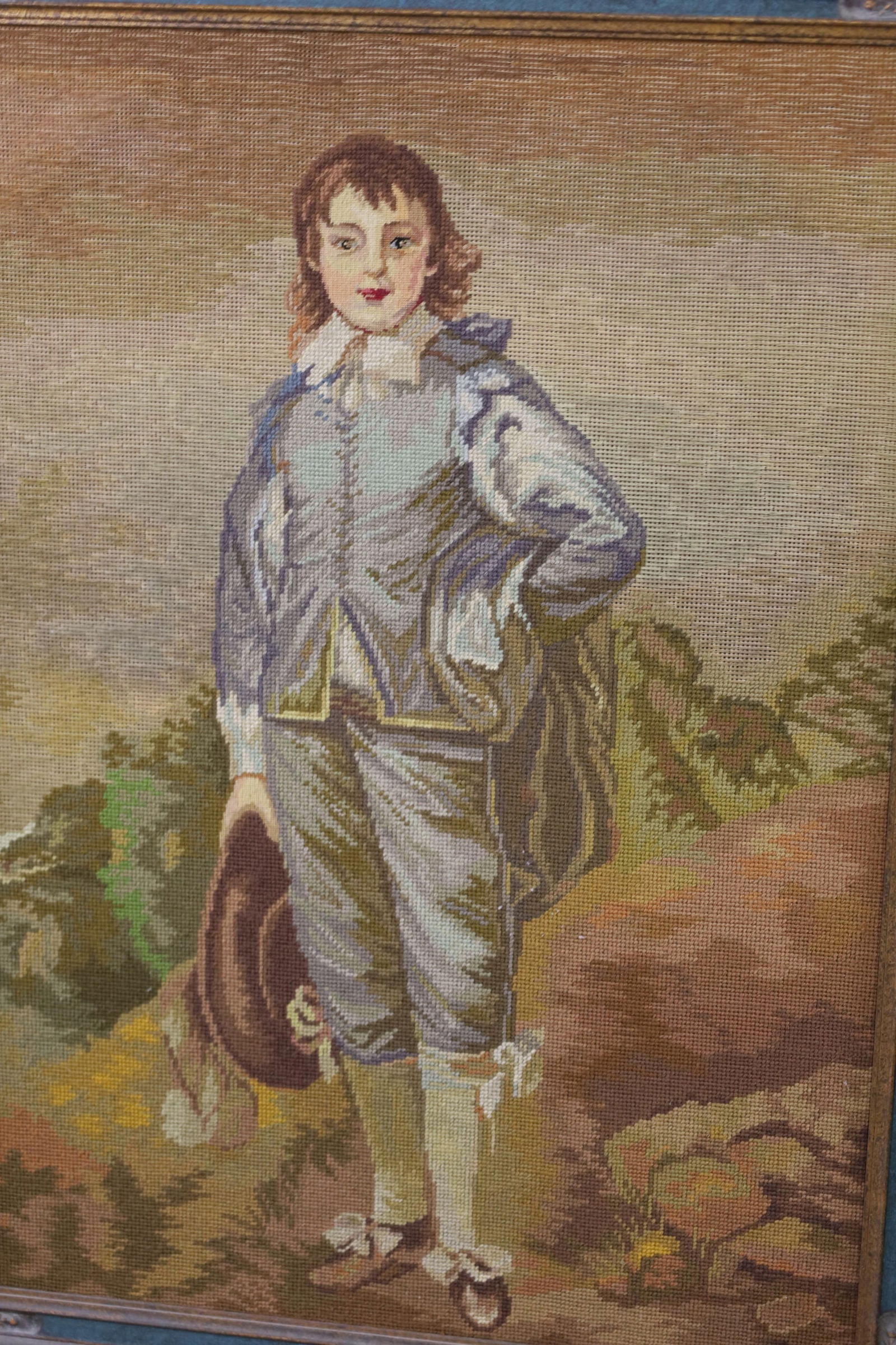 2 FRAMED TAPESTRIES - 3