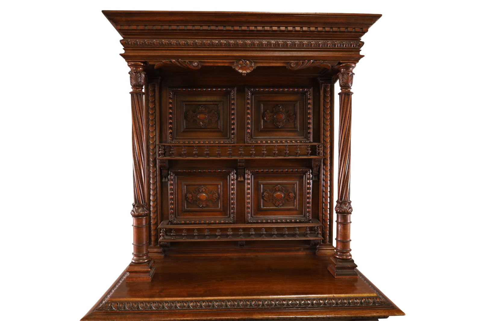 1900'S CARVED SIDEBOARD - 4