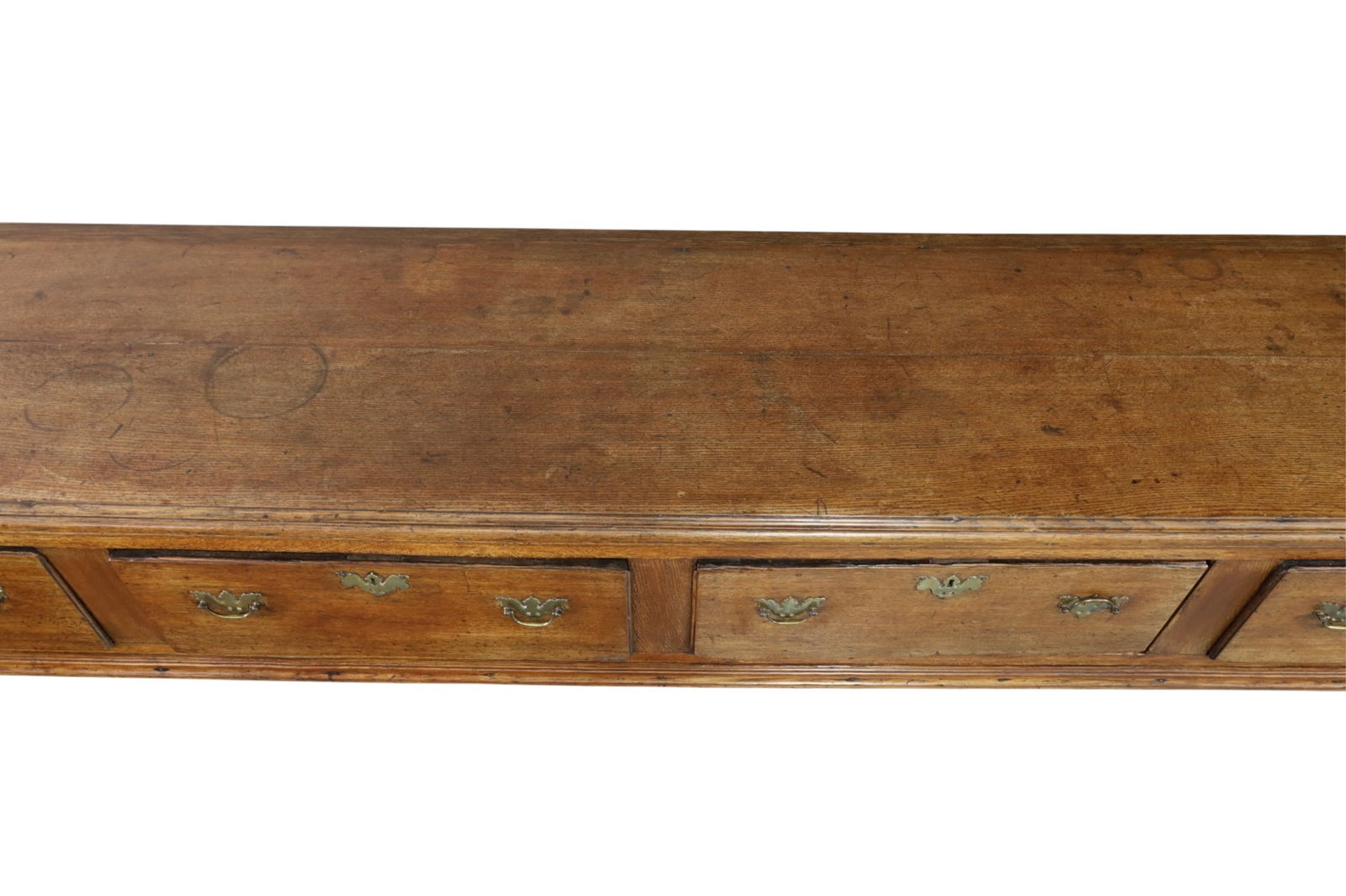 LARGE ENGLISH OAK BUFFET - 6